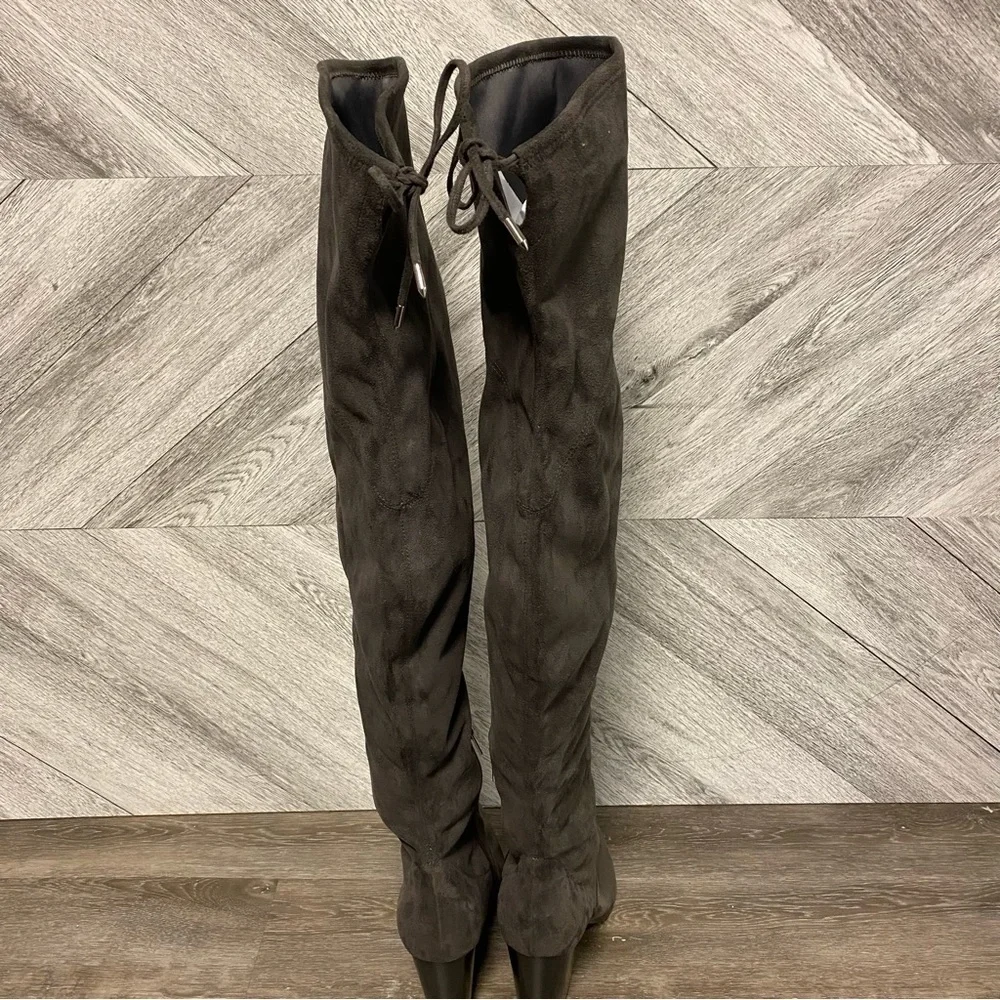 Marc Fisher | Arletta Over The Knee Boots In Grey NEW SIZE 9.5
